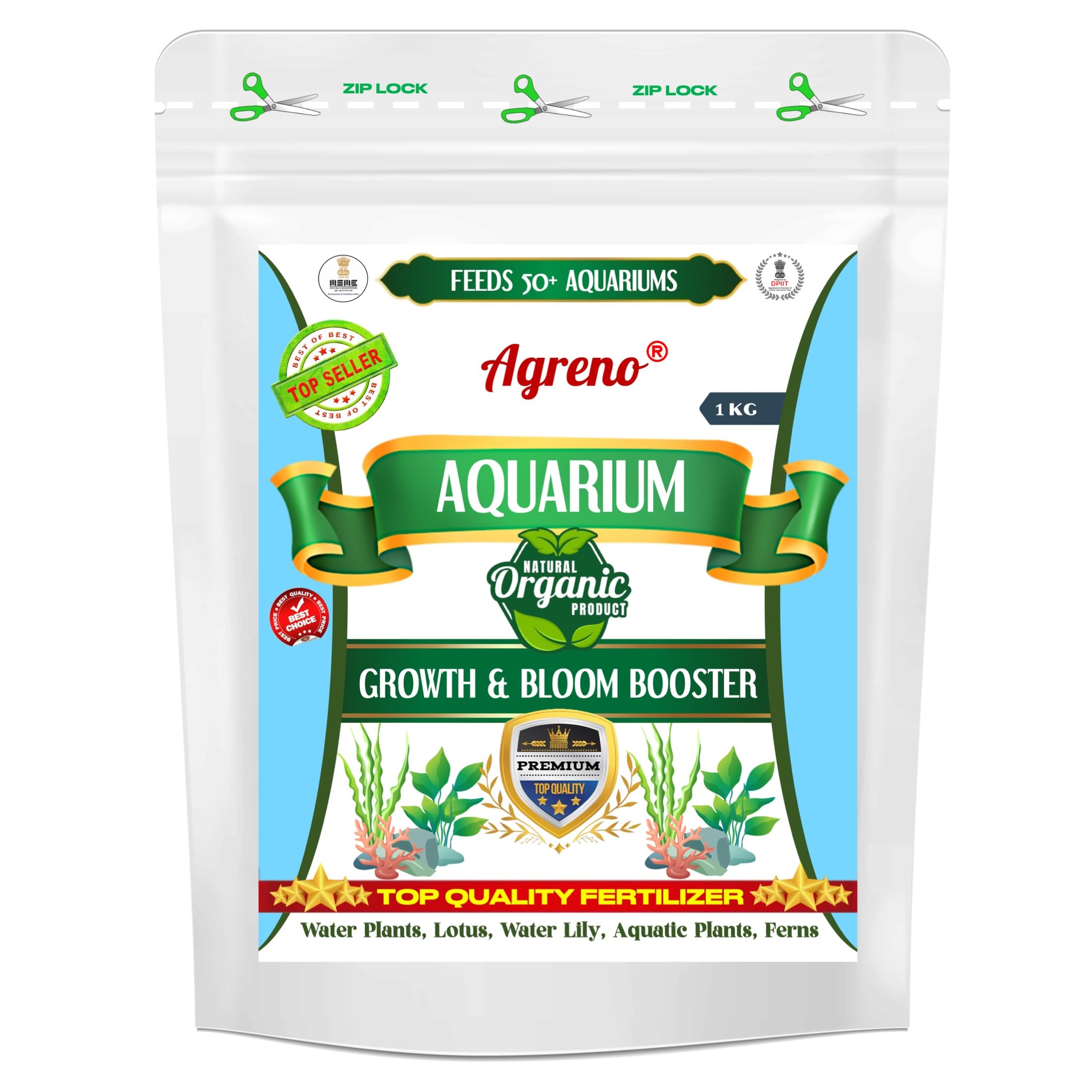 Aquarium Growth and Bloom Booster, Essential Powerful Organic Fertilizer Granule for Overall Healthy Growth of Aquarium Plants and Beneficial for Fishes, Tortoise and Water Creatures. (1 kg)-image-23