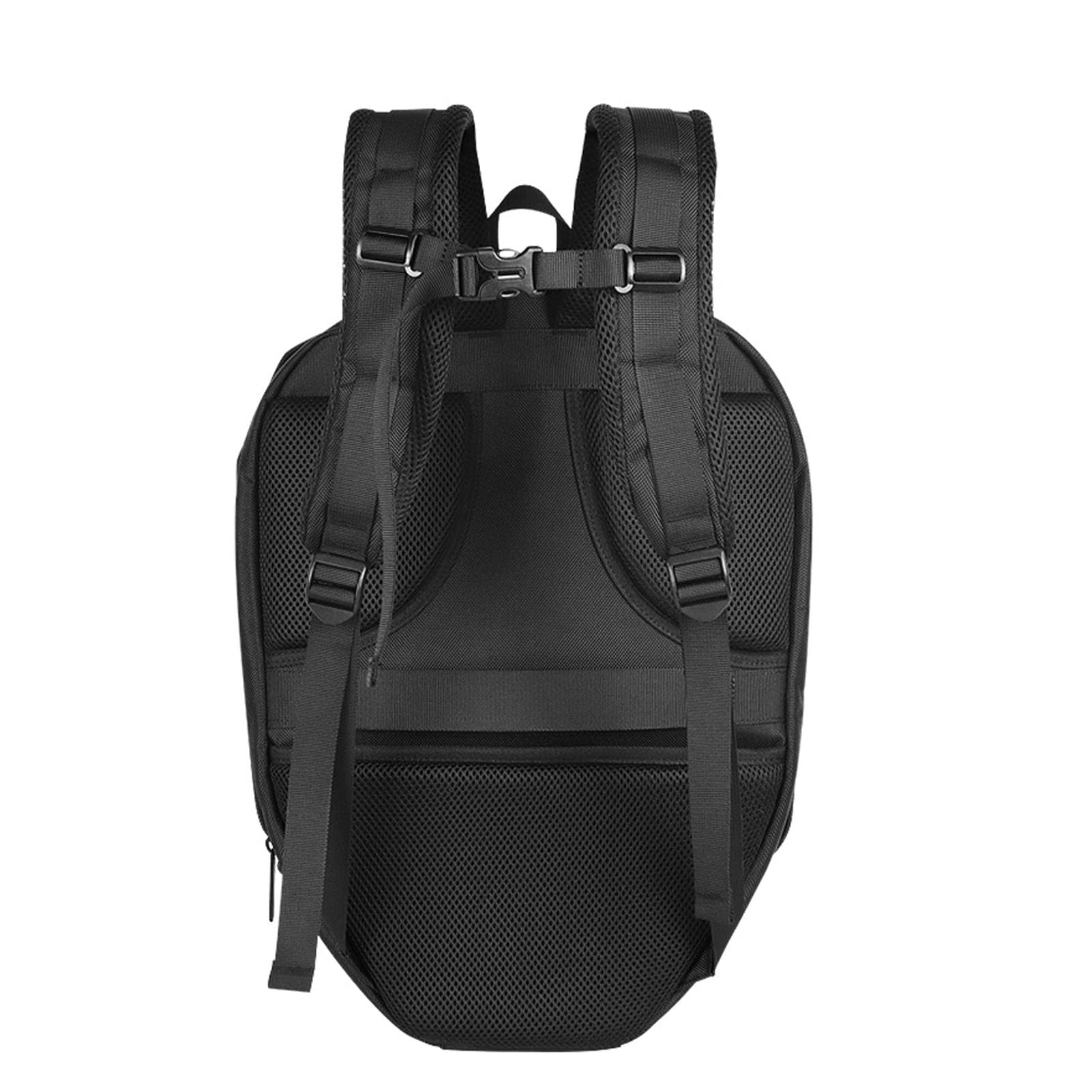 Walfront Wasserdichter LED-Rucksack mit 48 X 48 Auflösung, Vollfarb-LEDBildschirm, App-gesteuerter -programmierbarer LED-Rucksack, Hartschale, USB-betrieben, für Motorradfahren