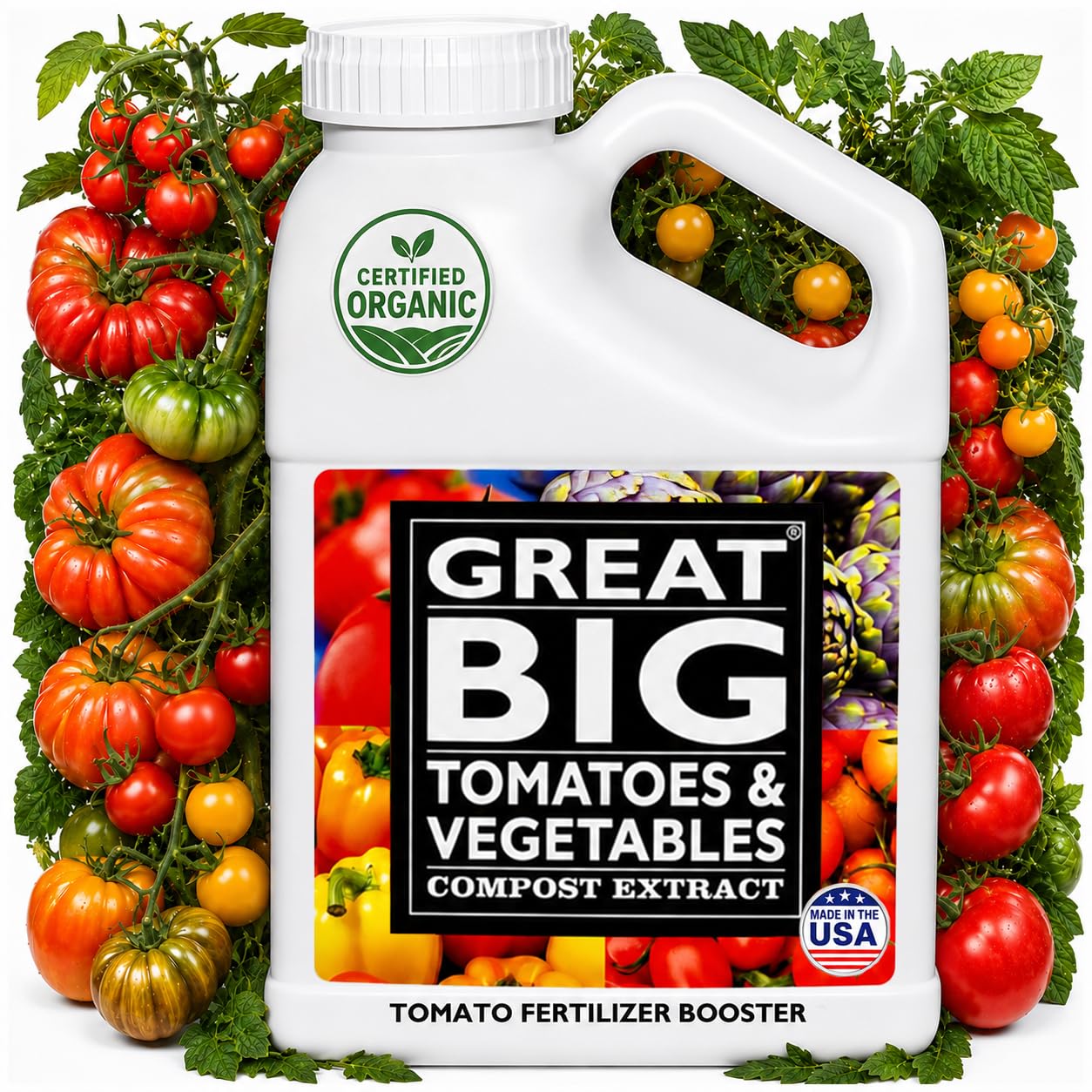 Great Big Tomatoes and Vegetables Liquid Fertilizer Booster