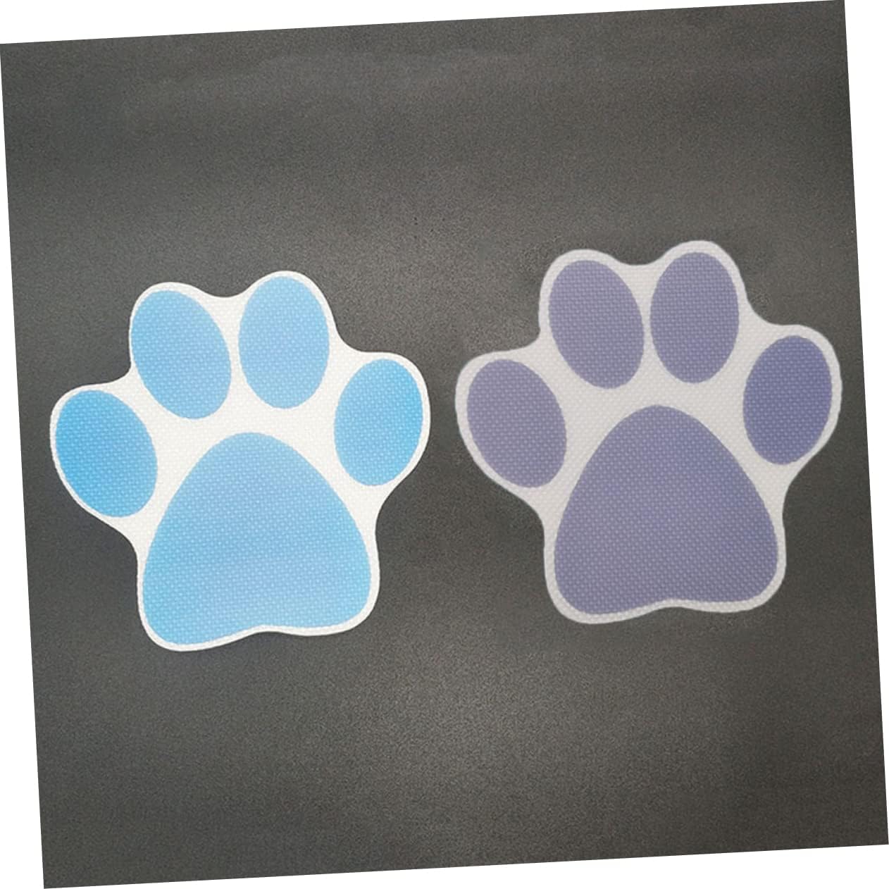 BESTOYARD 20pcs Anti-Slip Cartoon Dog Footprint Stickers for Bathtubs Grey Decals for Safer Bathing Use Bathroom Slip Prevention Stickers