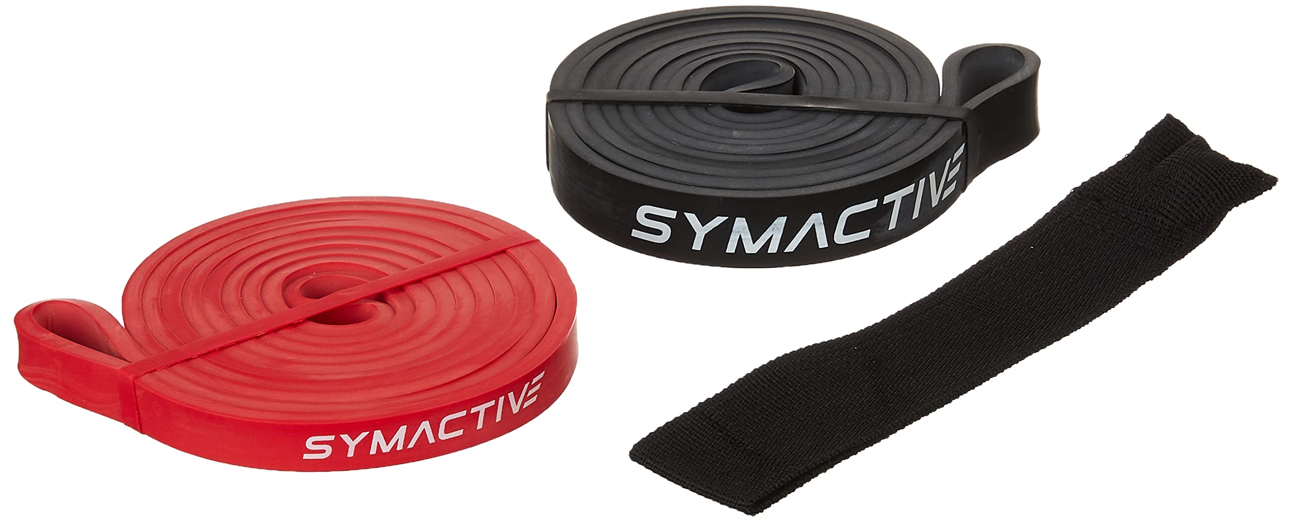Amazon Brand - Symactive Resistance Pull up Band with Door Anchor for Training, Set of 2, 13 and 19 mm, Beginner (B08P6FNSLF) Amazon Price History, Amazon Price Tracker