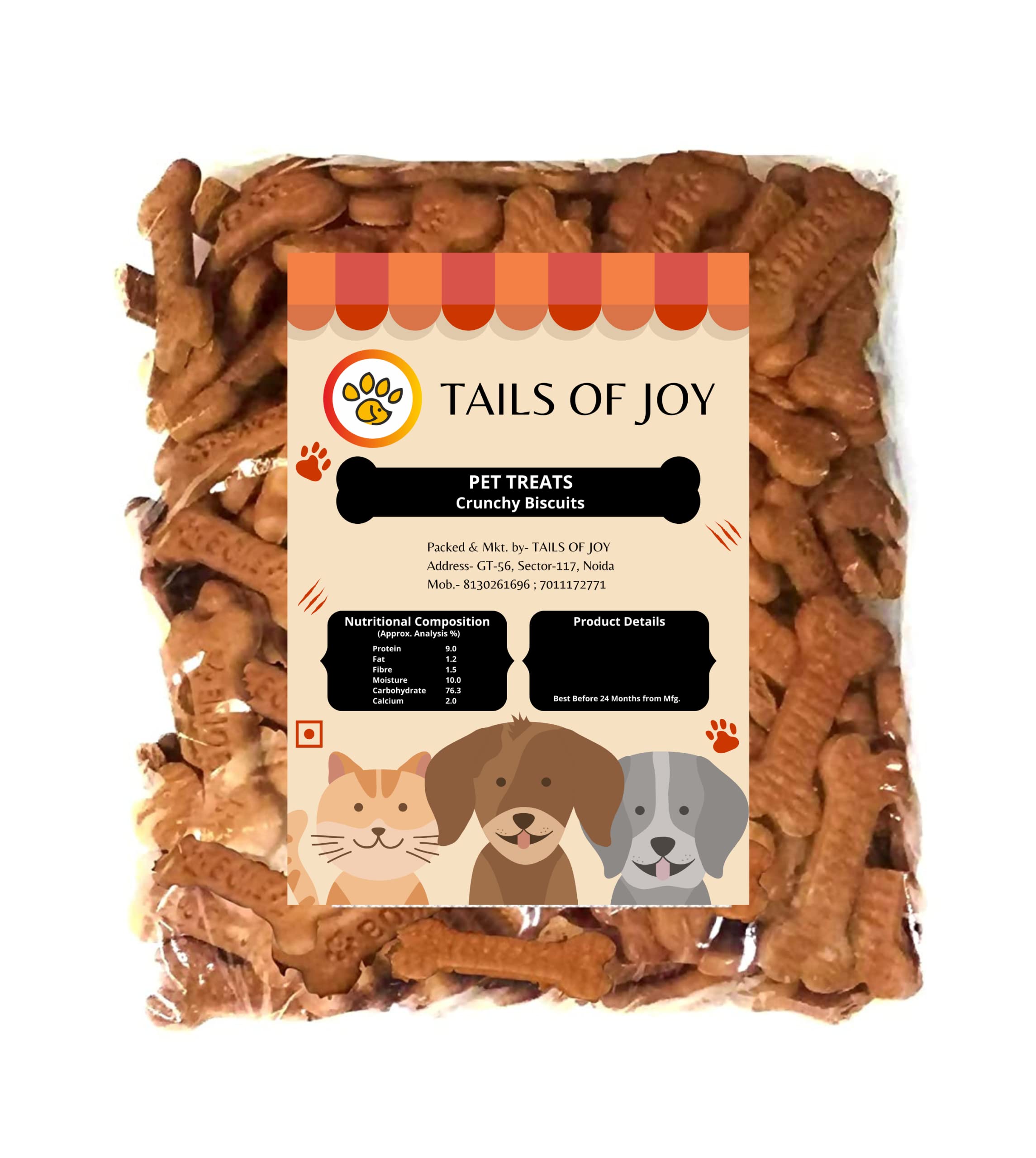Tails of Joy Chicken Flavour Dog Biscuits for Adult Dogs Size - 1kg (B0BYK5GHDD) Amazon Price History, Amazon Price Tracker