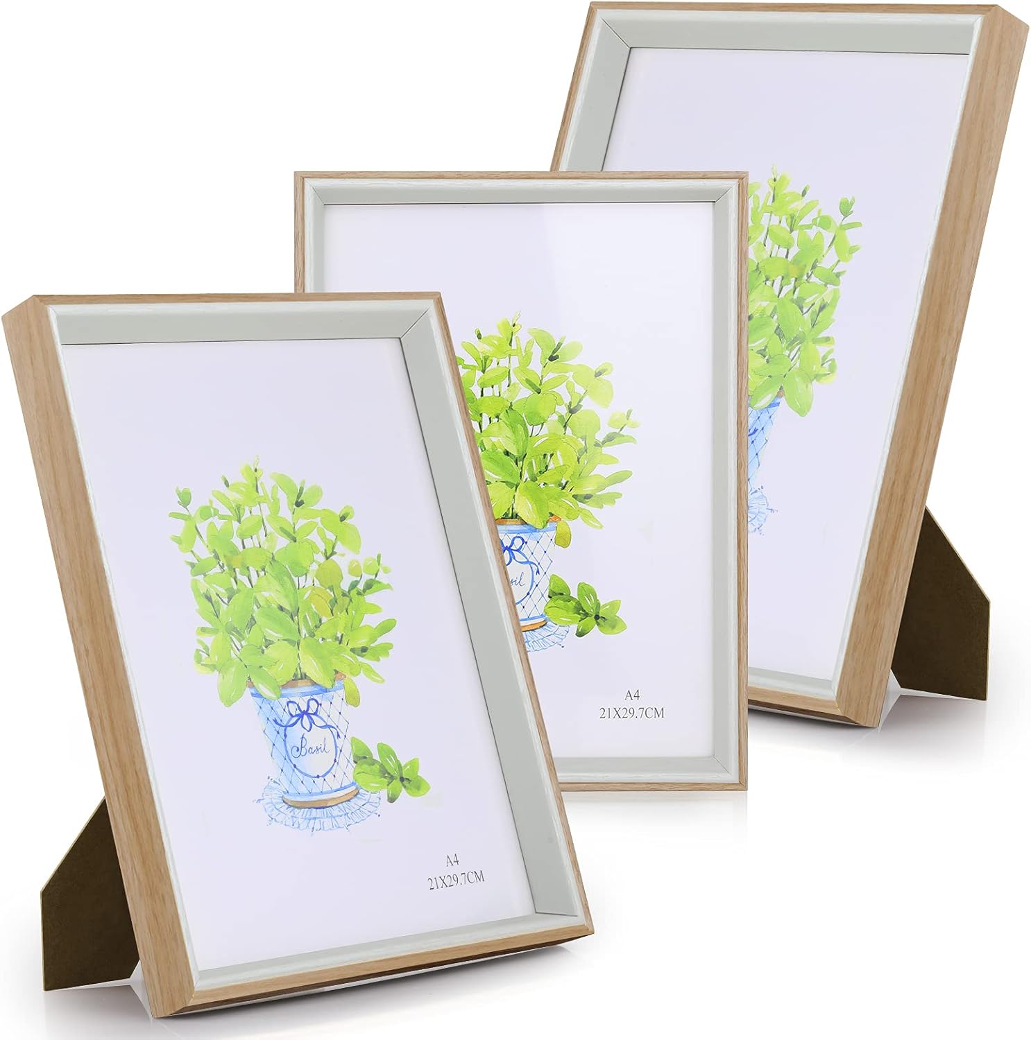 Simpeak 3 Pieces 12" Photo Frames, 12"x 8" Deep Photo Frames with