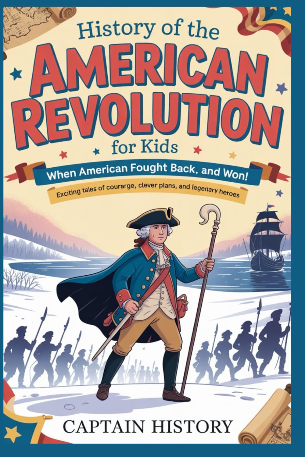 HISTORY OF THE AMERICAN REVOLUTION FOR KIDS:When America Fought Back… and Won!: Exciting Tales of Courage, Clever Plans, and Legendary Heroes