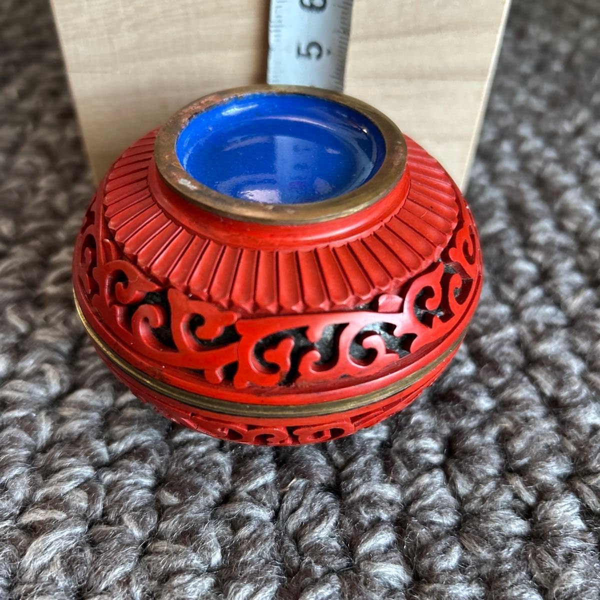 中国古玩 染付 龍濤文 天球瓶 高約42.5cm 唐物 t97383 中国 染付 乾隆