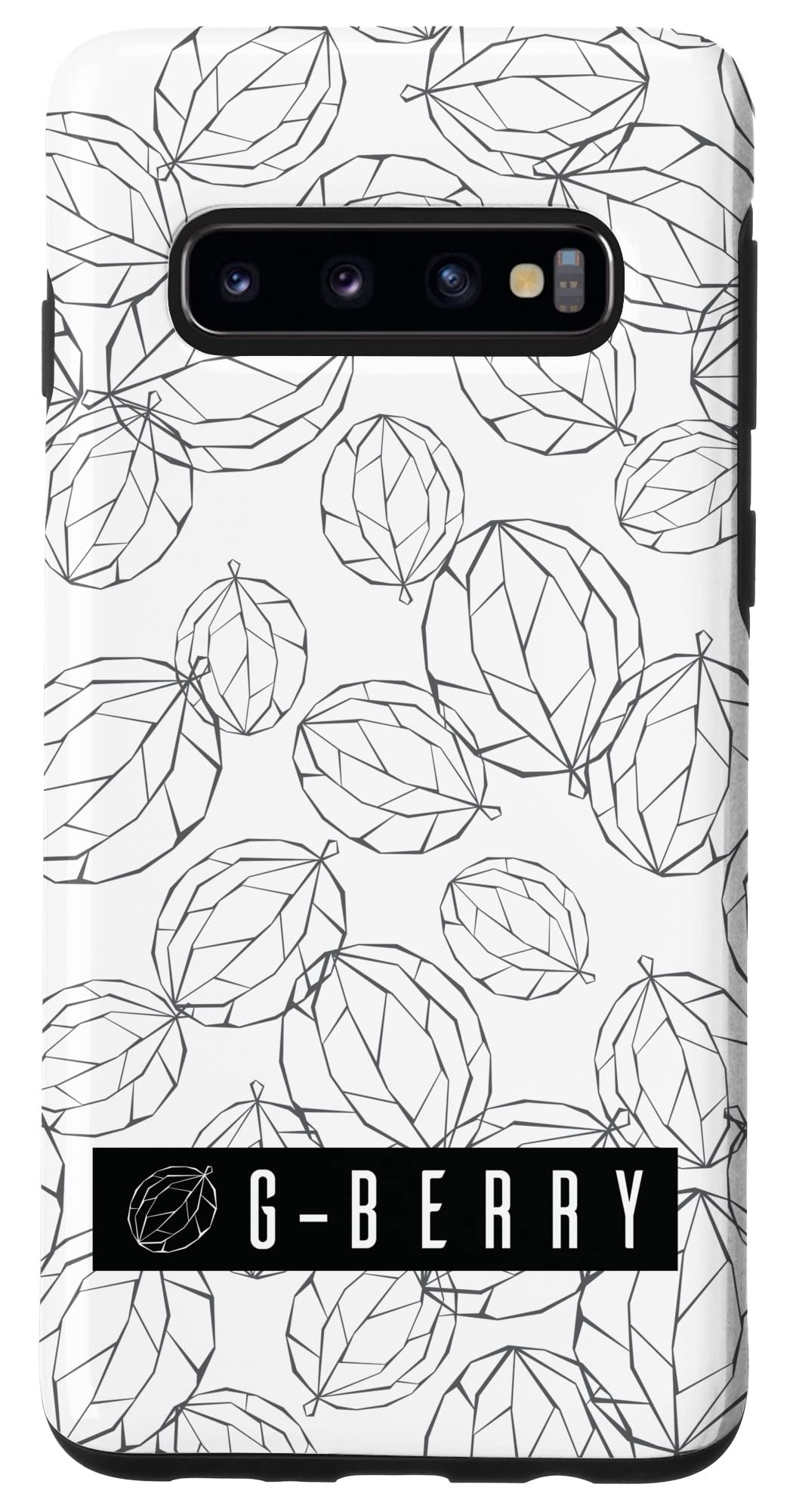 Galaxy S10 G-BERRY Special Black Art Edition Case