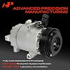 Compresor de A/C con embrague A-Premium | Compatible con Hyundai Elantra 1.8L 2011-2013, Elantra Coupe 1.8L 2013, solo con control automático de temperatura (no manual) 5