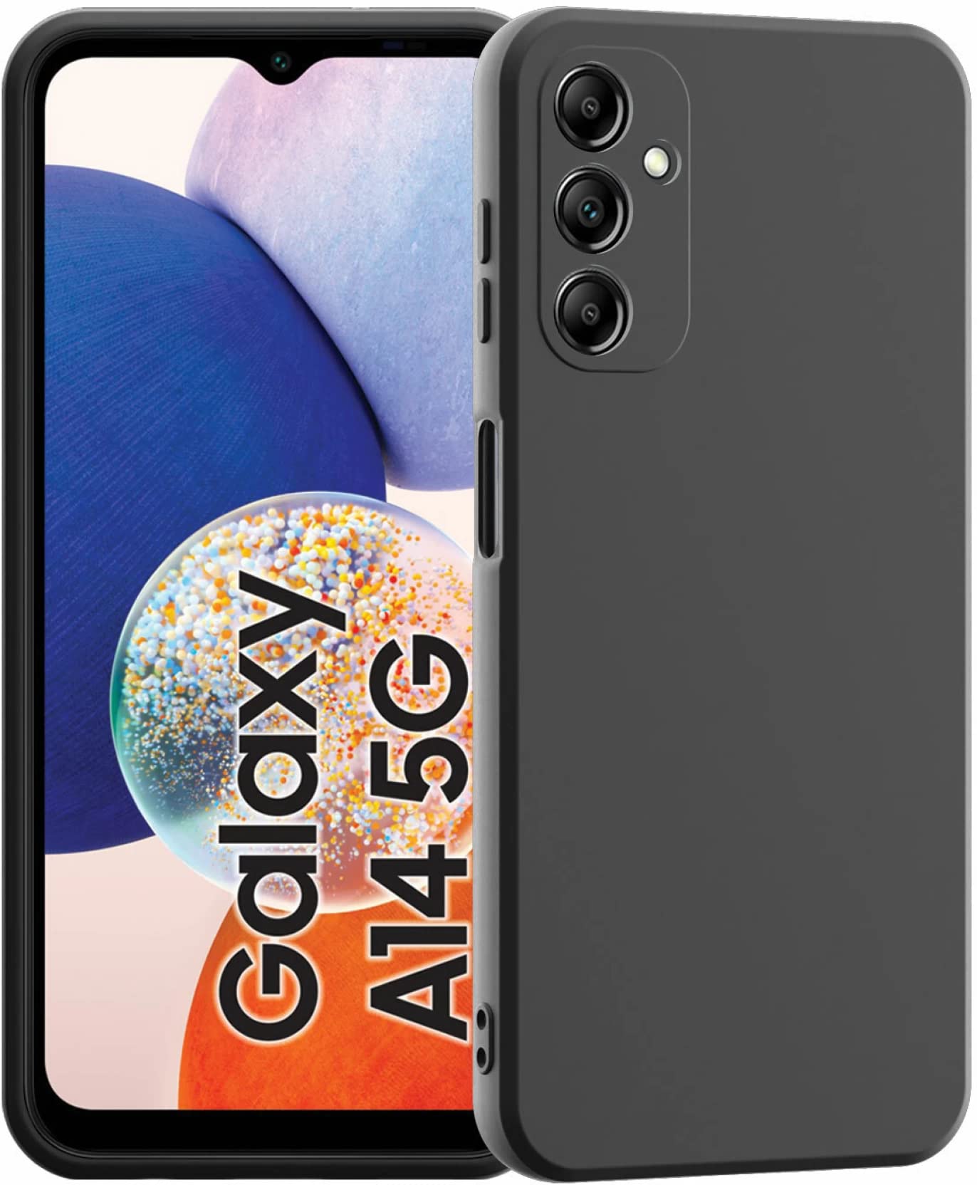 SHINESTAR Liquid Silicone Samsung Galaxy A14 5G Case Cover | Microfiber Inside | 360 Degree Camera Protection Bump Back Case Cover for Samsung Galaxy A14 5G - Black (B0BTM2RGBJ) Amazon Price History, Amazon Price Tracker
