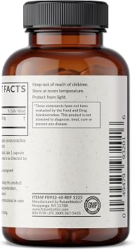 Futurebiotics Lion's Mane Mushroom 500 MG Vegan Friendly Formula, 60 Capsules
