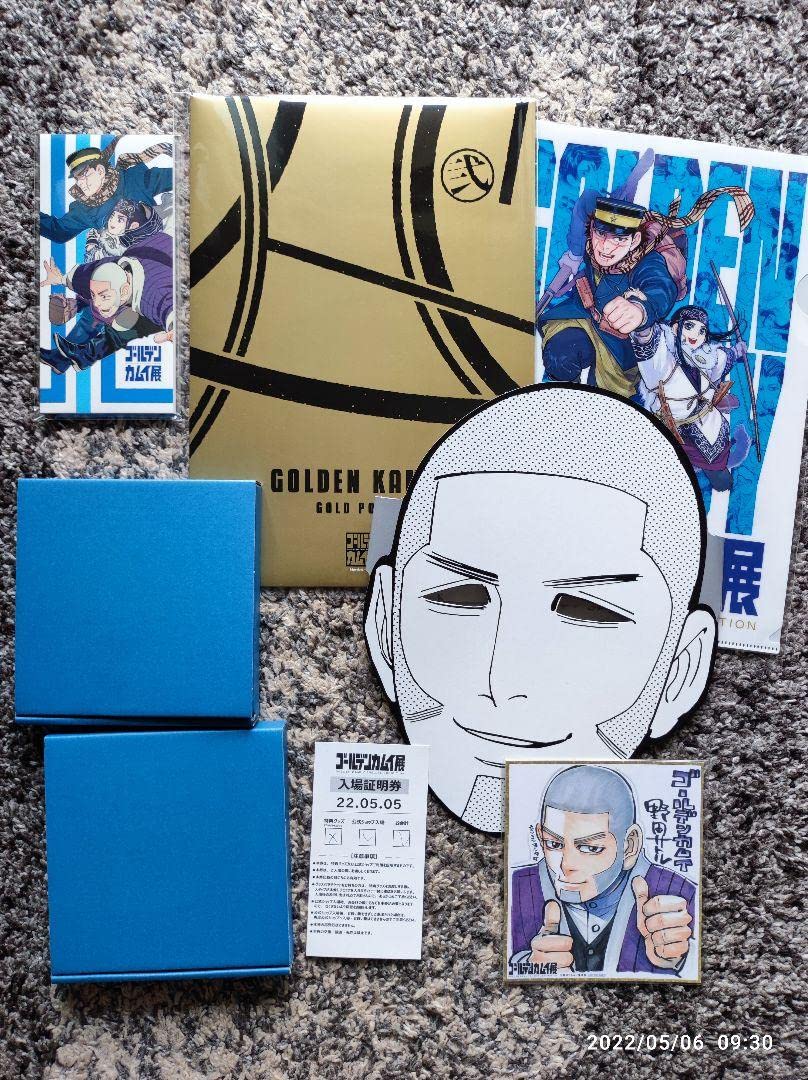 Amazon.co.jp: ゴールデンカムイ ゴールデンカムイ展 グッズ＆お面