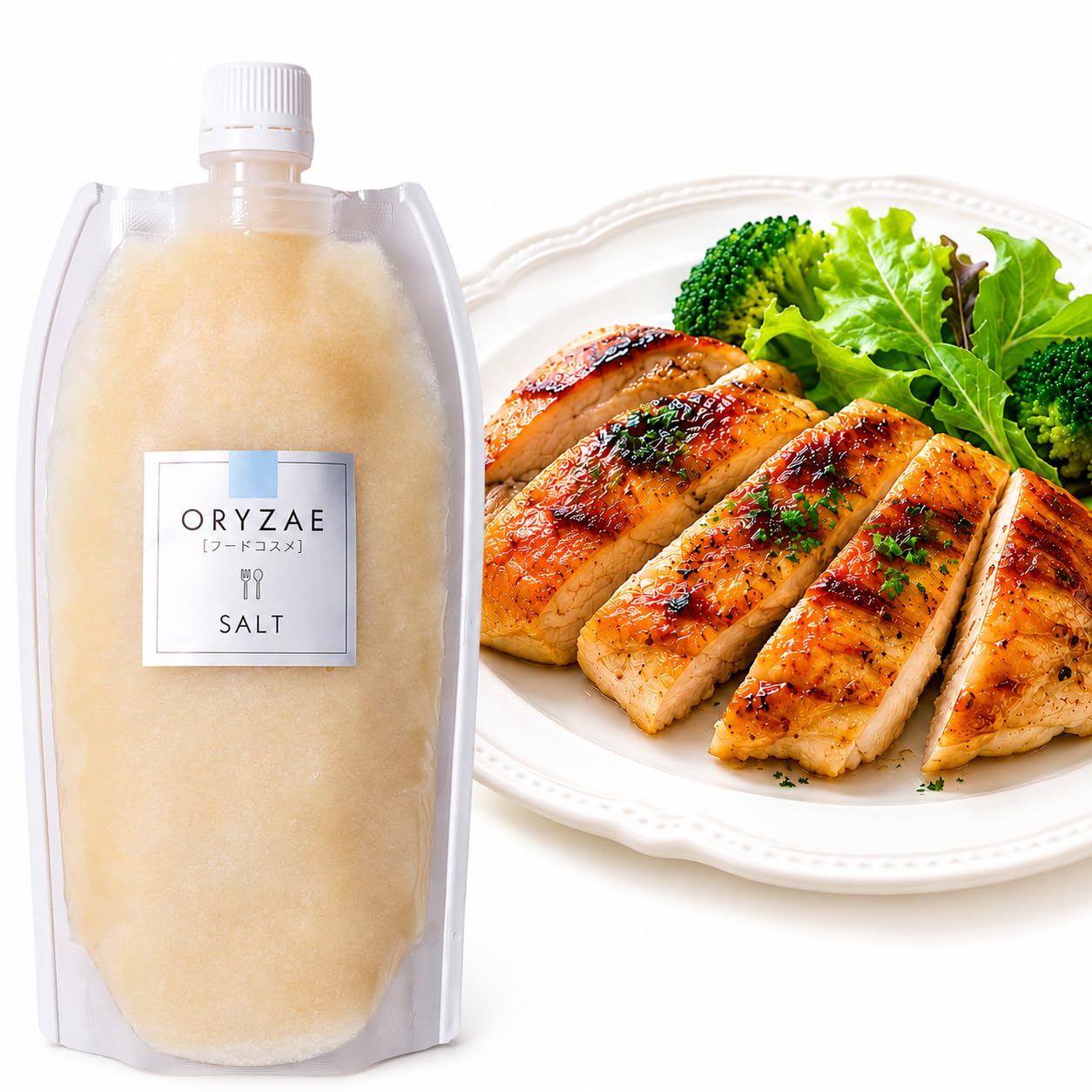 UMAMI Salt Koji – Premium Japanese Liquid Shio Koji | Gluten-Free Fermented Seasoning | White Koji Paste for Miso, Marinade, Sauce (17.6oz)