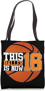 Basketball Player Baller 16th Birthday Sports Coach Graphic Tote Bag
