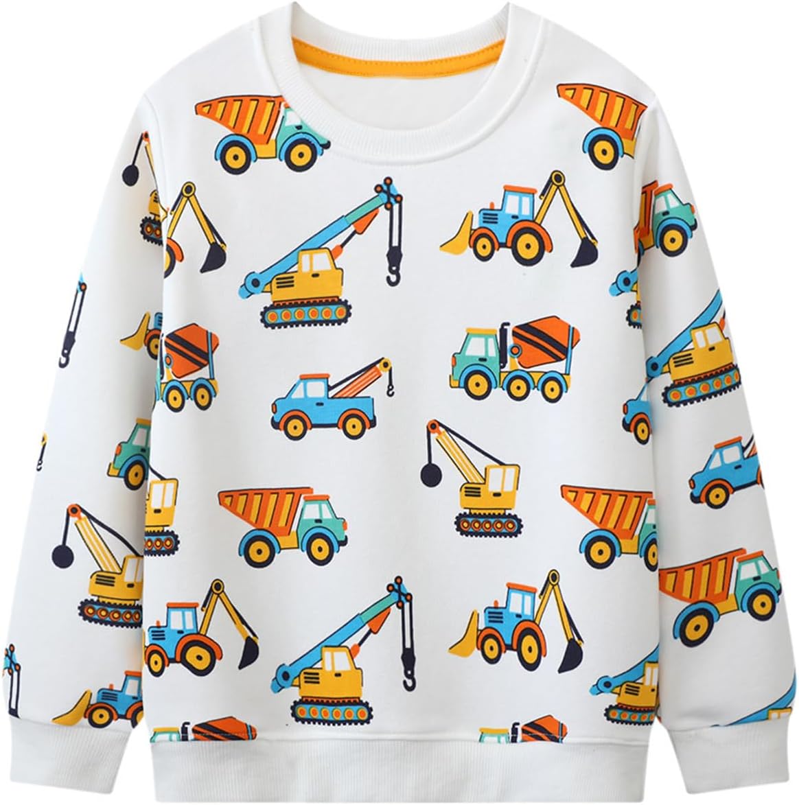 Toddler Sweatshirt Boys Long Sleeve Shirts Casual Kids Cotton Graphic Fall Winter Pullover Tee Tops Blouse