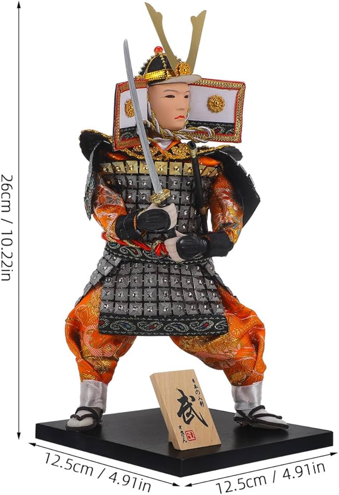 Amazon.co.jp: OEIPSMK サムライフィギュア 日本 侍像 忍者 置物 伝統