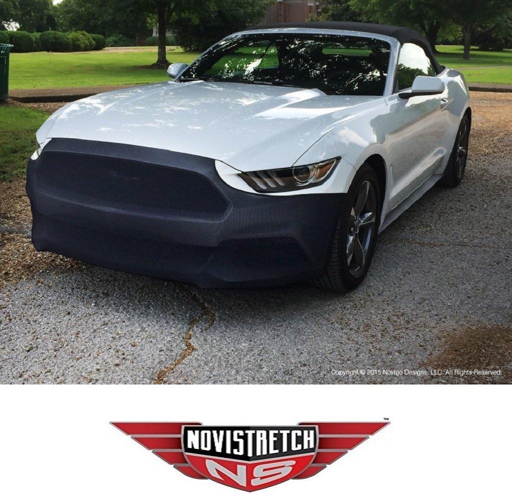 Mustang NoviStretch Front Bra High Tech Stretch Mask Fits: All 6th Gen 2015 Thru 2023 Mustangs