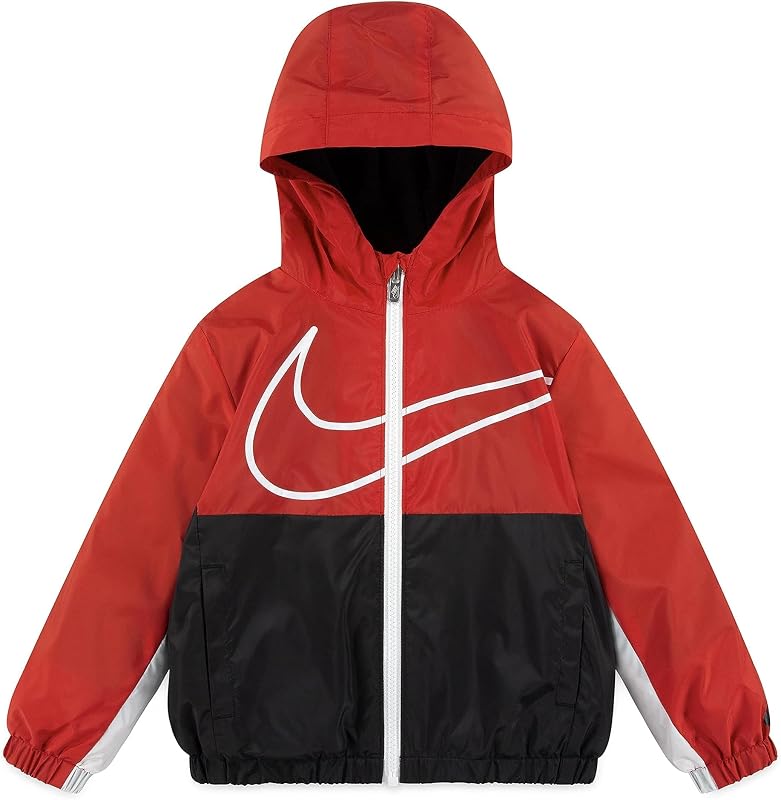 Nike campera cortavientos con forro polar para bebé (niño pequeño)