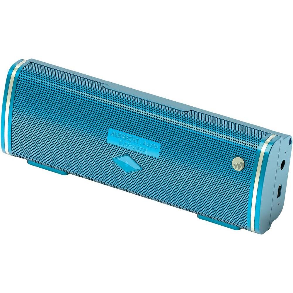 Albrecht 27613 MAX-treme Bluetooth, głośnik HiFi i zestaw głośnomówiący ice niebieski