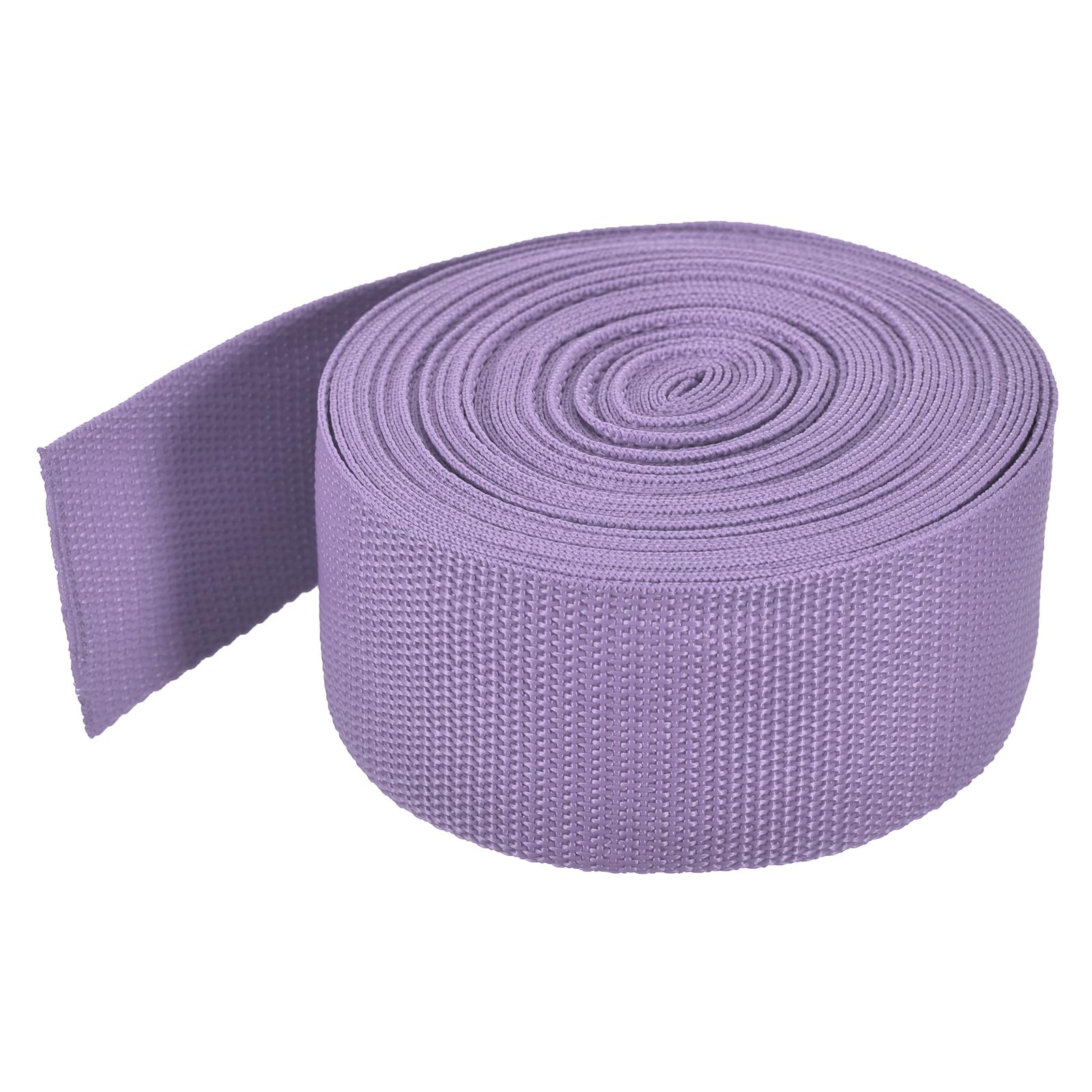 MECCANIXITY Lightweight Polypropylene Webbing Strap 2" 10 Yard Backpack Strapping Band Lavender Purple for Outdoor Luggage Cargo Straps
