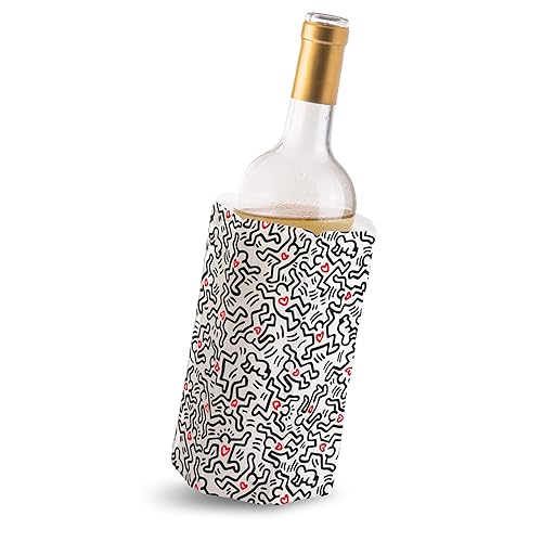 Vacu Vin Wine Cooler Sleeve – Keith Haring Edition – Gel