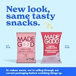 MadeGood Strawberry Granola Morsures, 28 Compte (0.85oz Chaque) Snacks biologiques et délicieux