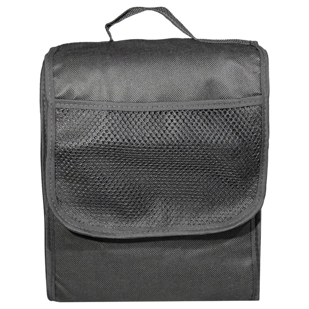 Soladirect Black Car Boot Organiser Bag Anti Slip Foldable For Boot Storage Case Tool Bag Interior Declutter Boot Tidy Bag Organiser Tools, Suitable For All Vehicles,
