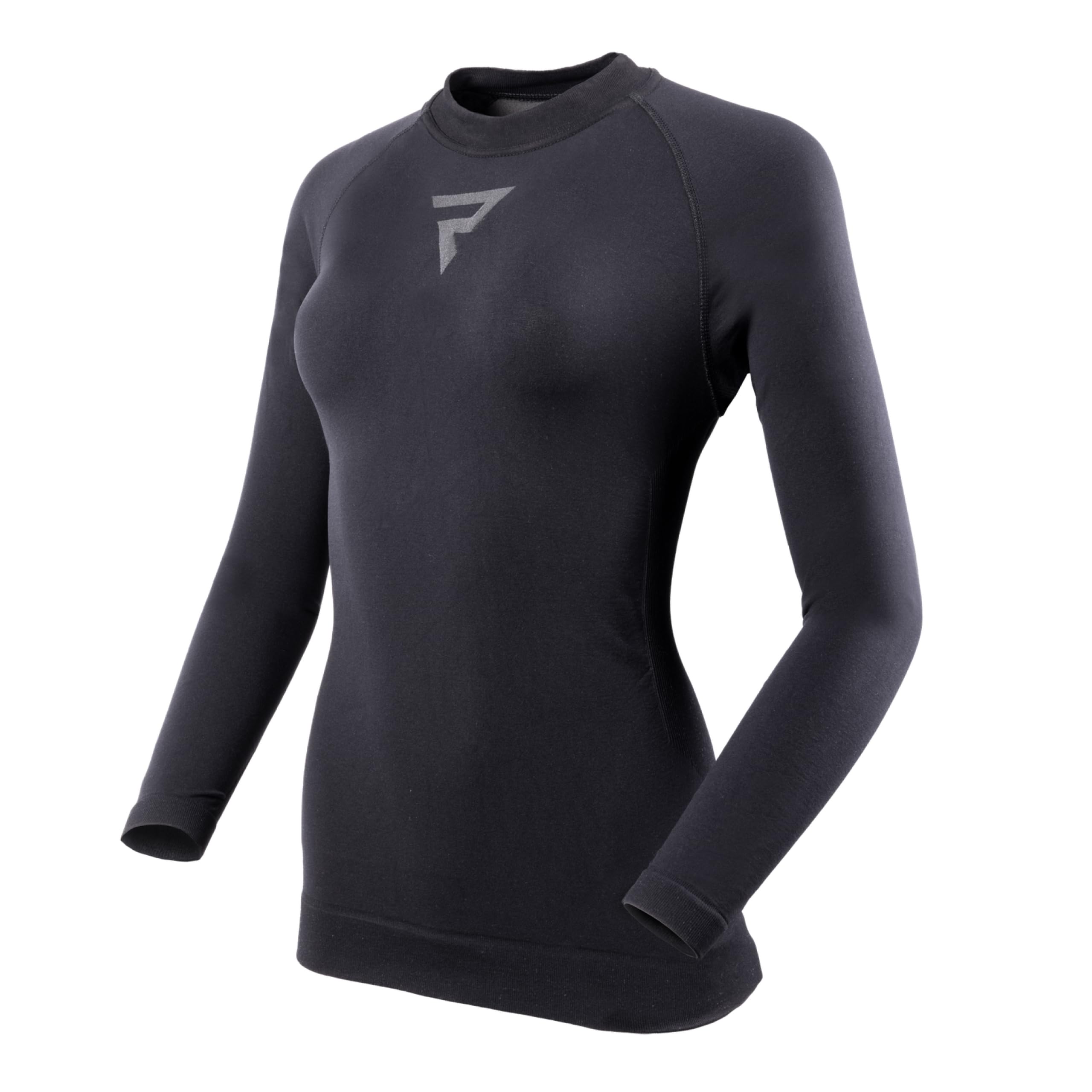 REBELHORN Freeze II Lady Thermo Jersey damska | długi rękaw | chłodząca bielizna termiczna | odprowadzanie wilgoci | oddychająca | strefy kompresyjne | odzież termiczna na motocykl