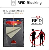 Vista 5 de Cartera para azulejos, Negro -, Bifold