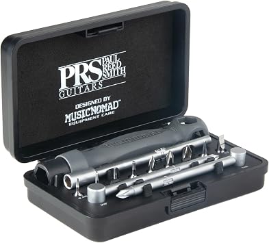 PRS Guitars 18 pc Tool Kit by MusicNomad, Screwdriver & Wrench Set MN252