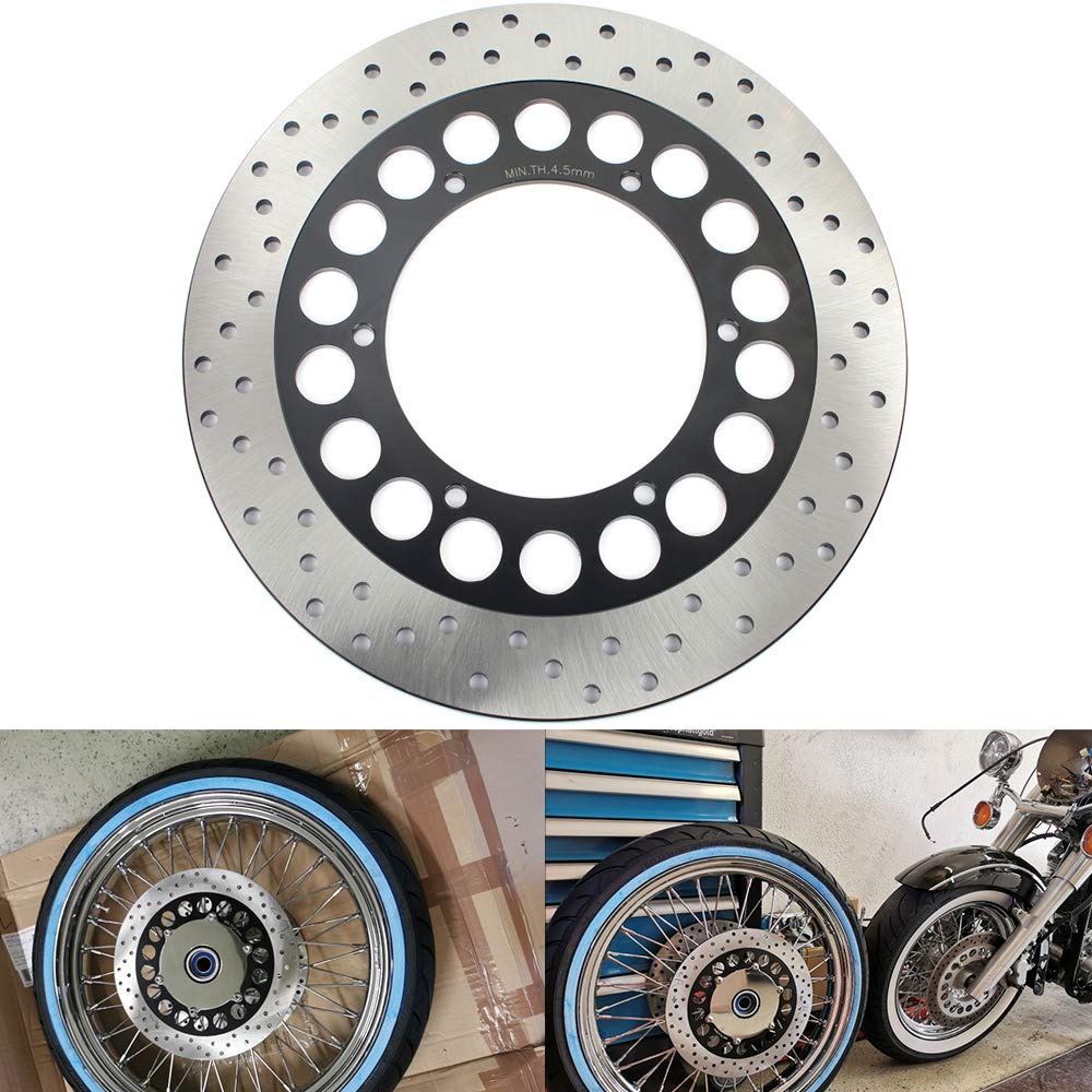 T | TARAZON Round Front Brake Disc for YAMAHA XV 535 S Virago 1995 – 2003 XV 1100 Virago 1986 – 1995