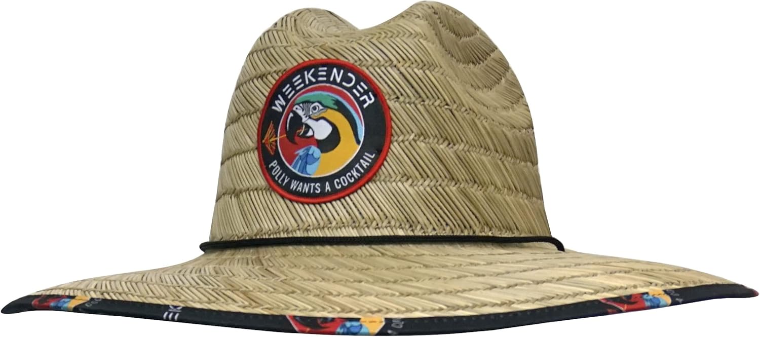 Weekender Sportswear Polly Lifeguard Straw Hat