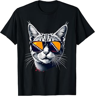 Patriotic Bosnia and Herzegovina Tabby Cat Bosnian Flag T-Shirt