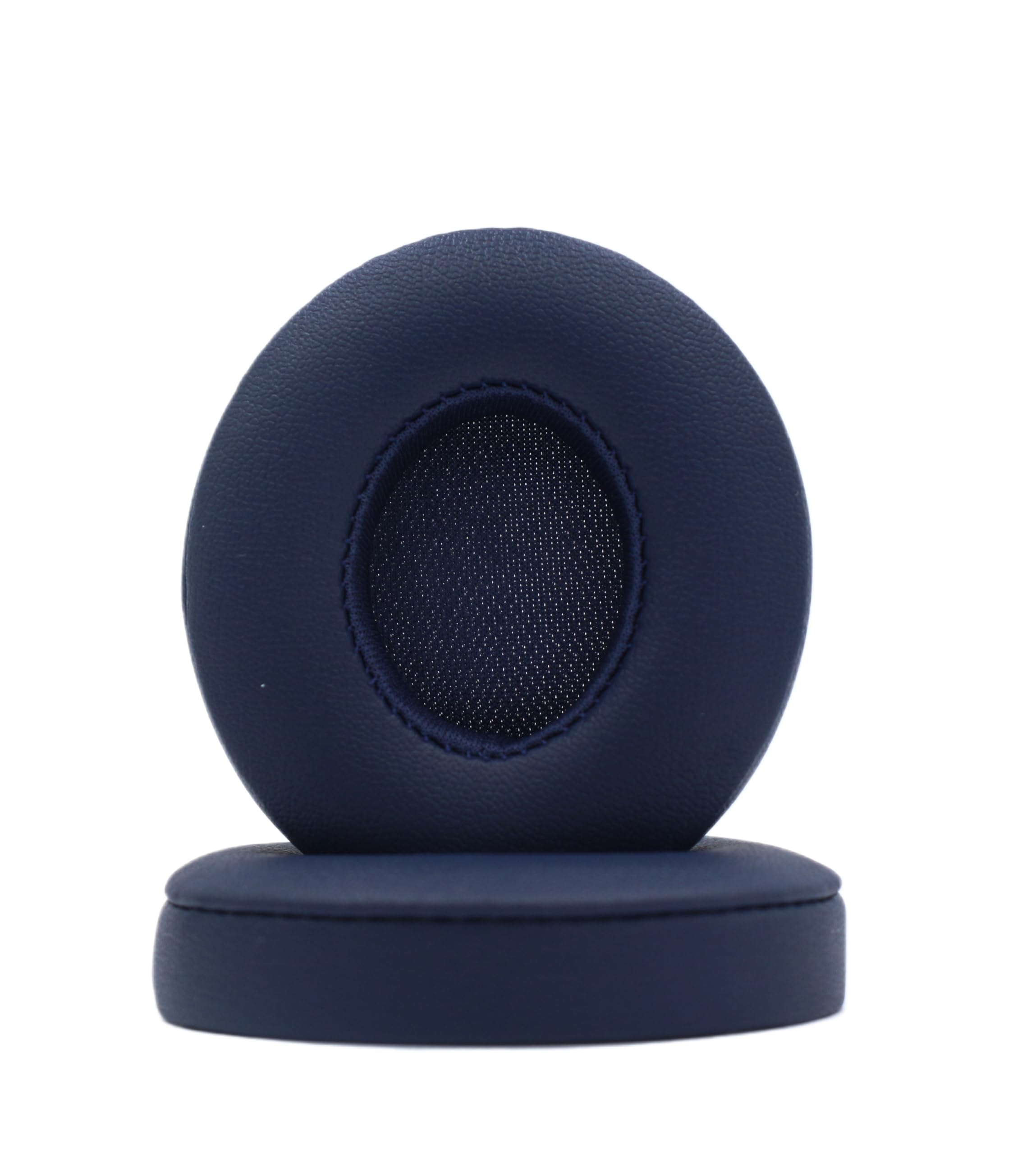 Replacement Ear Pads Compatible with Beats Solo3.0/Solo2.0 Wired Wireless Earphone Pads Soft Comfort Protein Leather Memory Foam Ear Pads (College Blue)