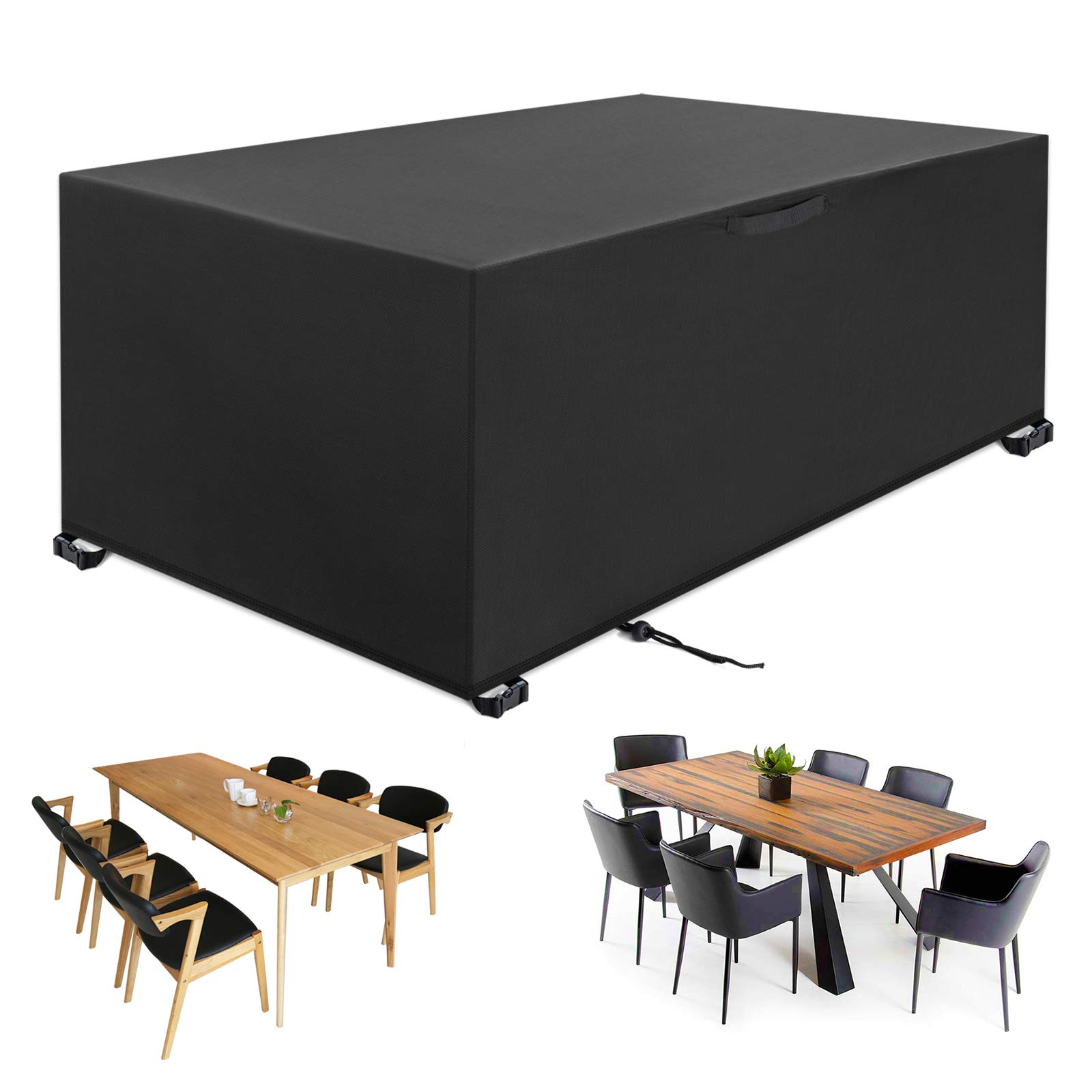 Housse Salon De Jardin 100X50X50Cm Exterieur Bâche Table De