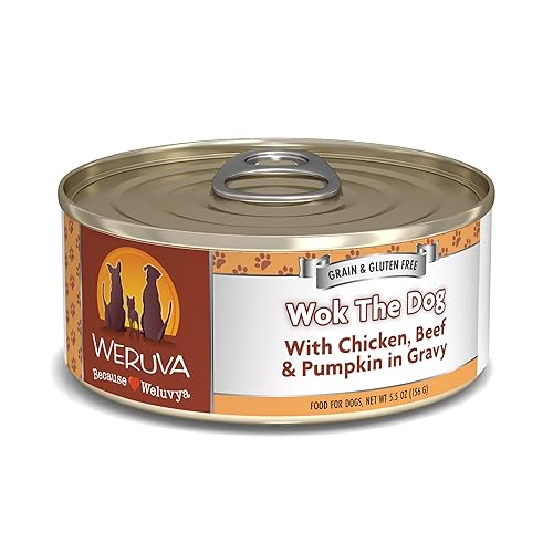 Weruva Classic Dog Food, Wok The Dog with Chicken, Beef