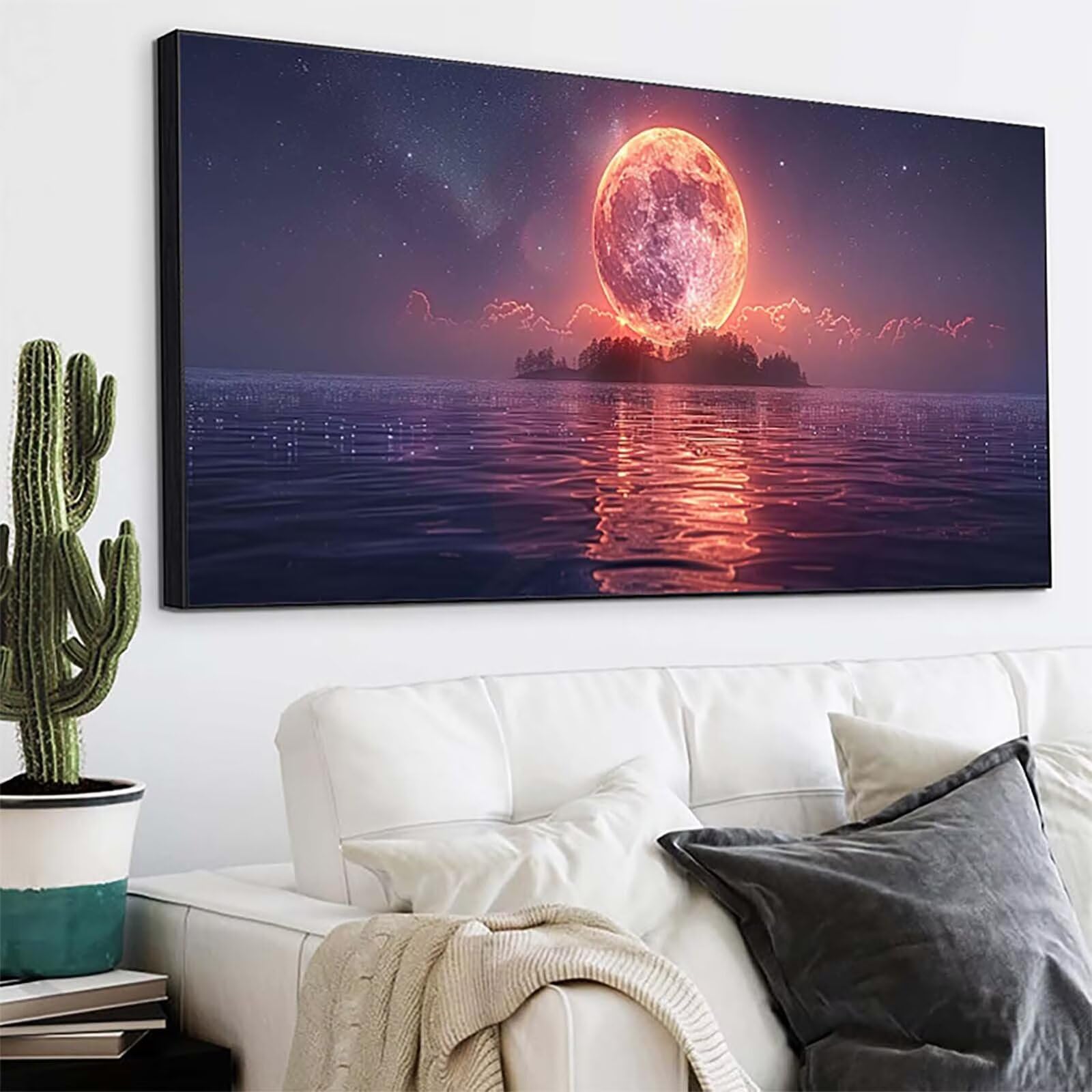 Coucher De Soleil 5D Diamond Painting Adulte Grand Format 70x140cm 9-4443