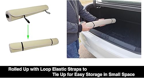 Miniatura 9 de Funda impermeable de neopreno para asiento de coche, protector de asiento antideslizante y a prueba de sudor, ajuste universal para asientos