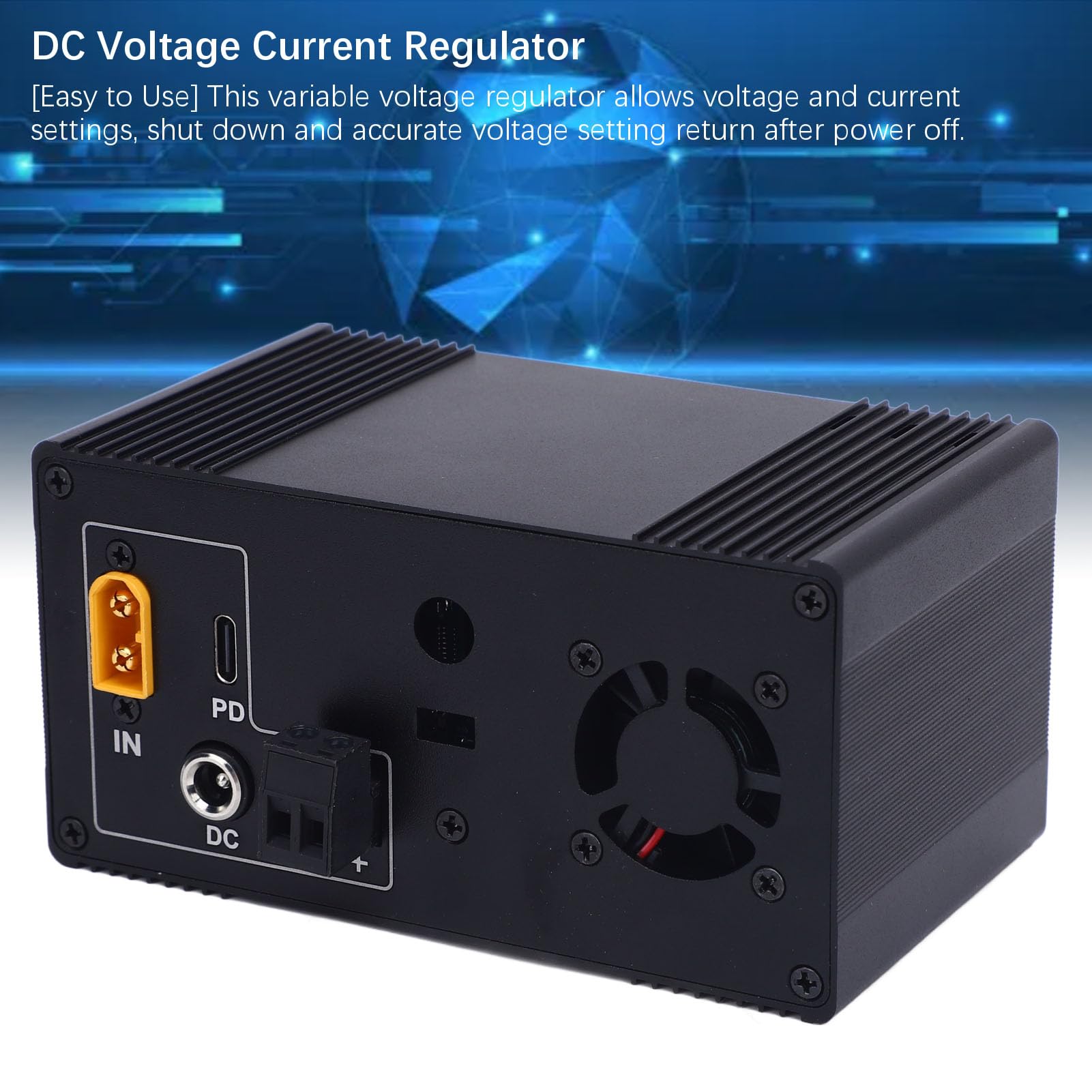 Spannungsregler DC12-72V zu DC0-65V 9A 585W LCD Display,