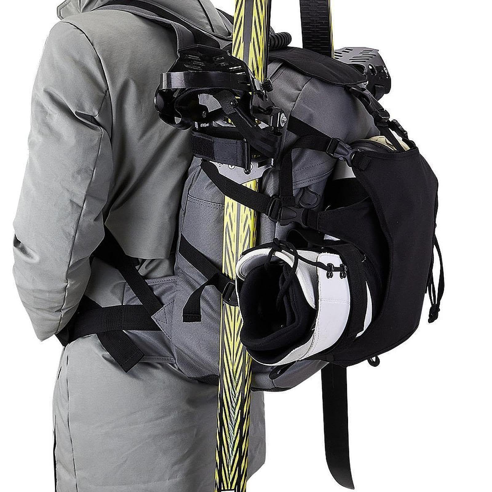 Geräumiger Skirucksack, Skischuhtasche, Reisegepäck, Rucksack für Skiausrüstung, Snowboard, Sport, Fitness, Helm, Skibrille, Handschuhe, Zubehör, Tragetasche