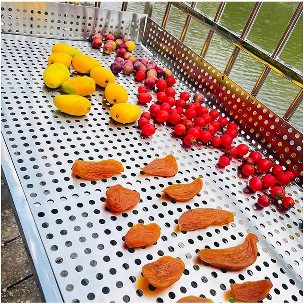 304 Stainless Steel Perforated Metal Sheet - Decorative Panels, BBQ Grill Mesh, Balcony Protection - 0.5x1m (1.6x3.3ft) Durable & Versatile Perforated Plate