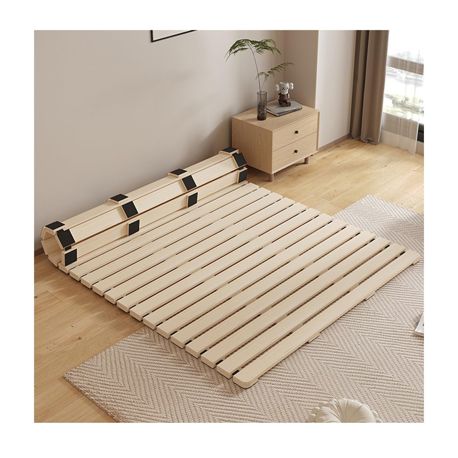 Doghe Pieghevoli in Legno per Letto, doghe di Ricambio per Letti matrimoniali in Legno, Resistenti all'umidità e antirumore (31,5x74,8 Pollici / 80x190 cm)