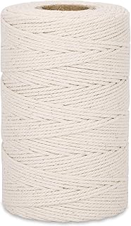 XKDOUS 476ft Butchers Twine, 100% Cotton Food Safe Cooking Twine Kitchen Twine String, 2mm Natural White Butcher Twine for...
