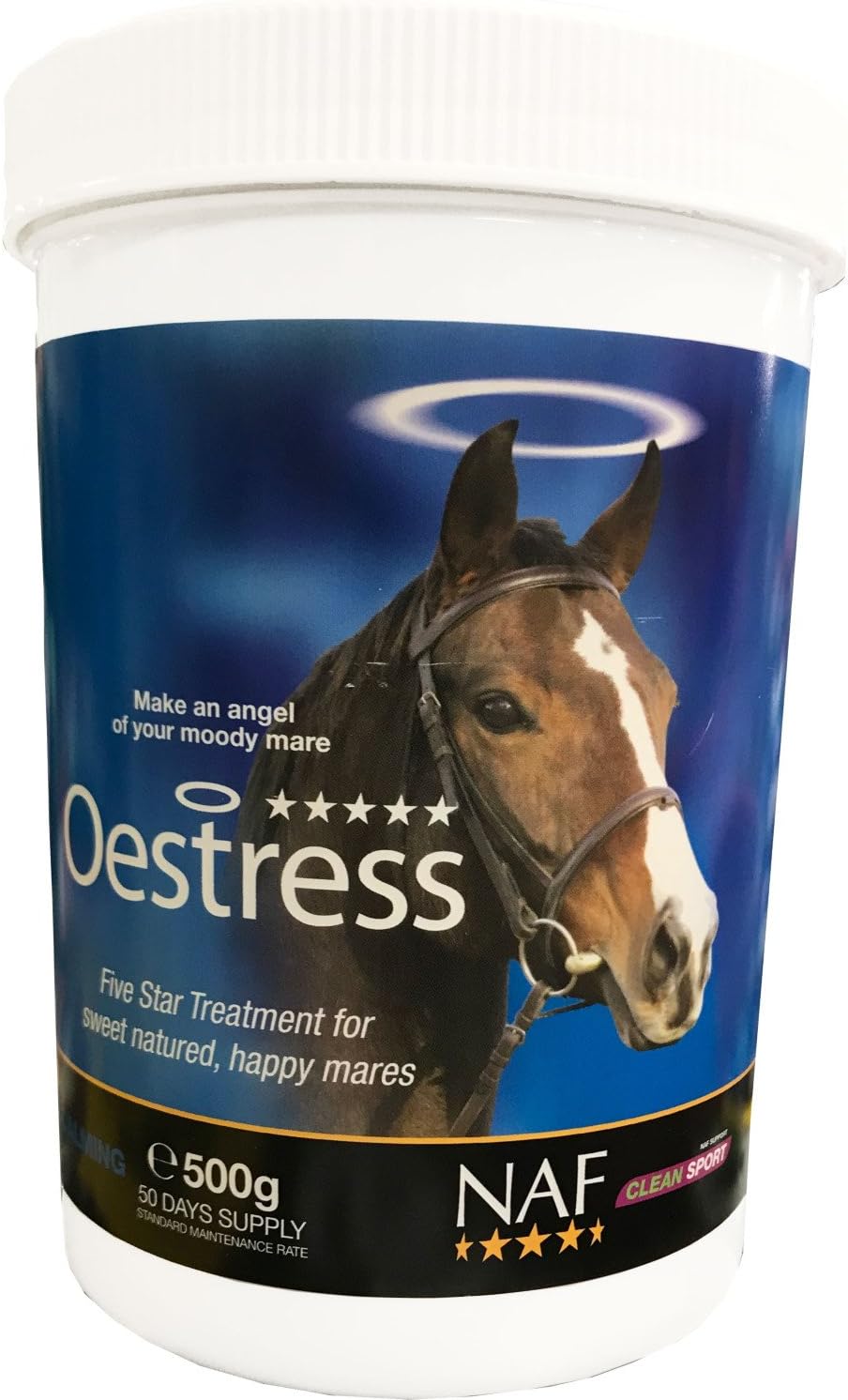NAF 5 Star Oestress 500g Calming Supplement Pet Supplies