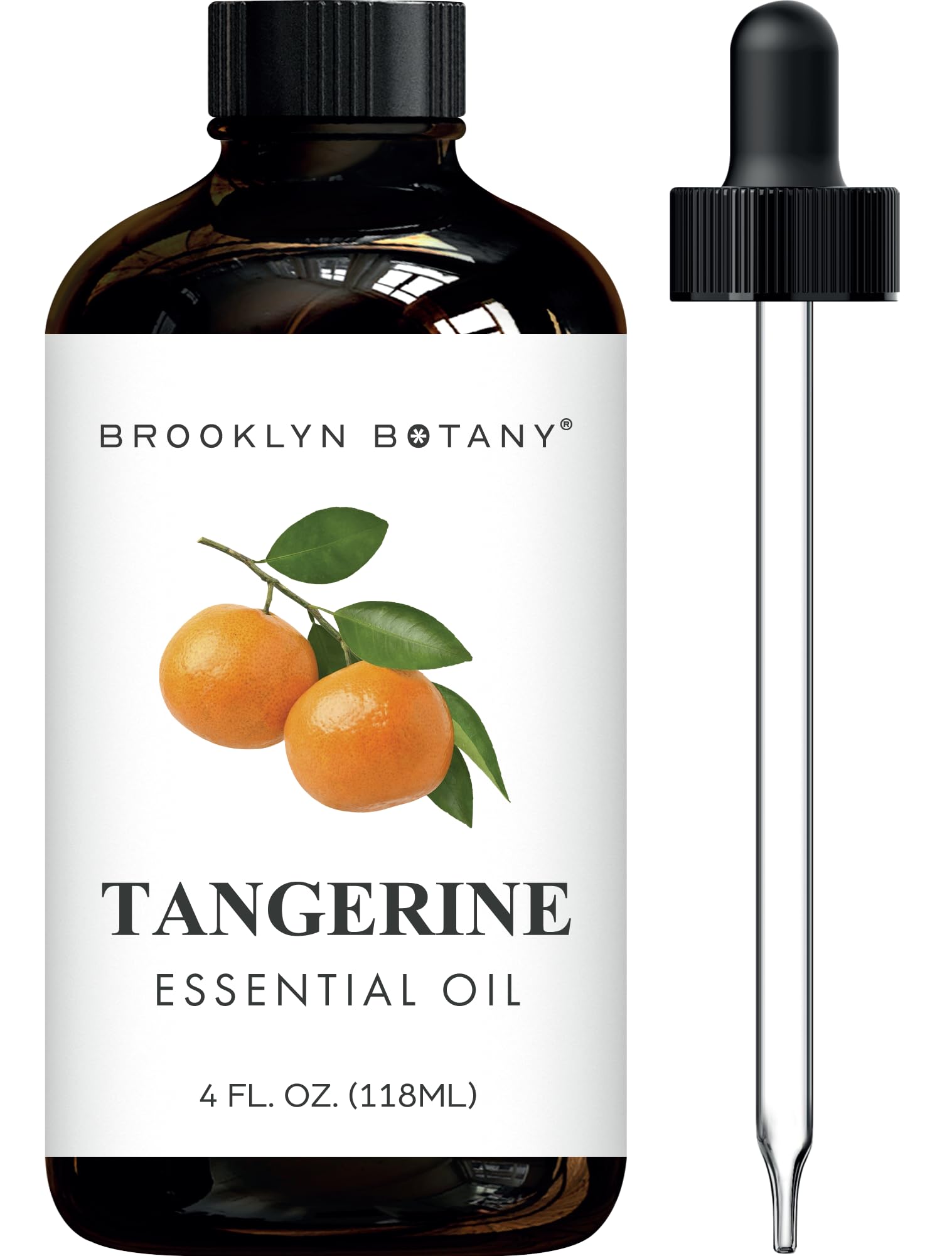 Brooklyn Botany Tangerine Essential Oil - Huge 4 Fl Oz