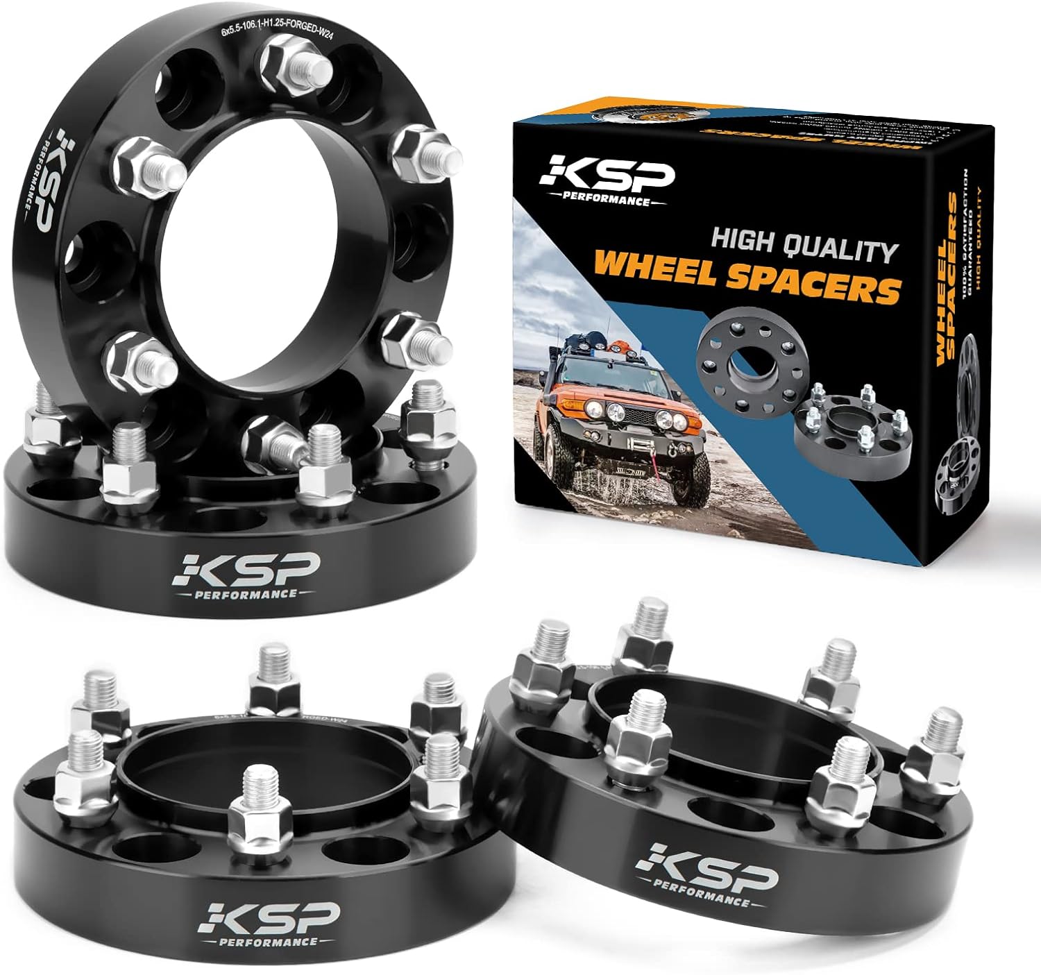 Up To 40% OFF KSP Forged 4Pcs 1.25 6x5.5 to 6x5.5 Wheel Spacers Thread Pitch 12x1.5 Hub Bore 106mm 6 Lug 32mm Hub Centric Wheel Spacers Fit for 4-Runner Tacoma Tundra FJ Cruiser Sequoia New Product KSP Forged 4Pcs 1.25 6x5.5 to 6x5.5 Wheel Spacers Thread Pitch 12x1.5 Hub Bore 106mm 6 Lug 32mm Hub Centric Wheel Spacers Fit for 4-Runner Tacoma Tundra FJ Cruiser Sequoia