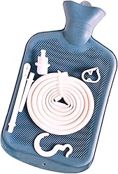 Kit de Limpieza de Desintoxicación de Colon, Kit de Limpieza de Bolsa de Enema de Flujo de Agua Controlado 2L 2 Punta de Enema para Uso Doméstico para Enemas de Limpieza de Colon (Azul)