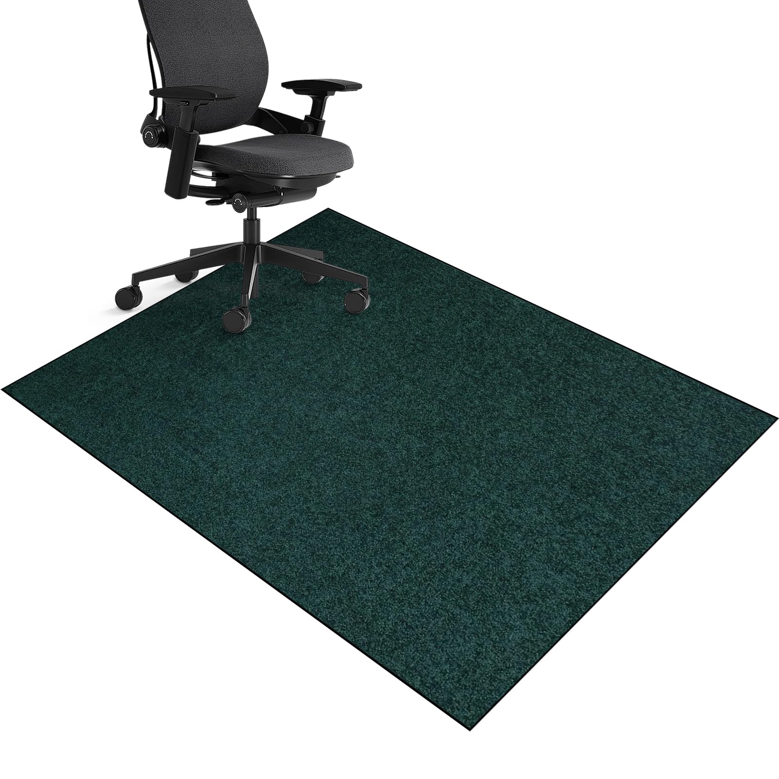 Computer Chair Mat for Carpet, 70 x 80 cm Floor Protection Chair Mat for Hard Floors, Gaming Chair Mat for Carpeted Floor, Desk Chairmats Protector Rug, Floor Protection Mat for Work, Home, Gaming