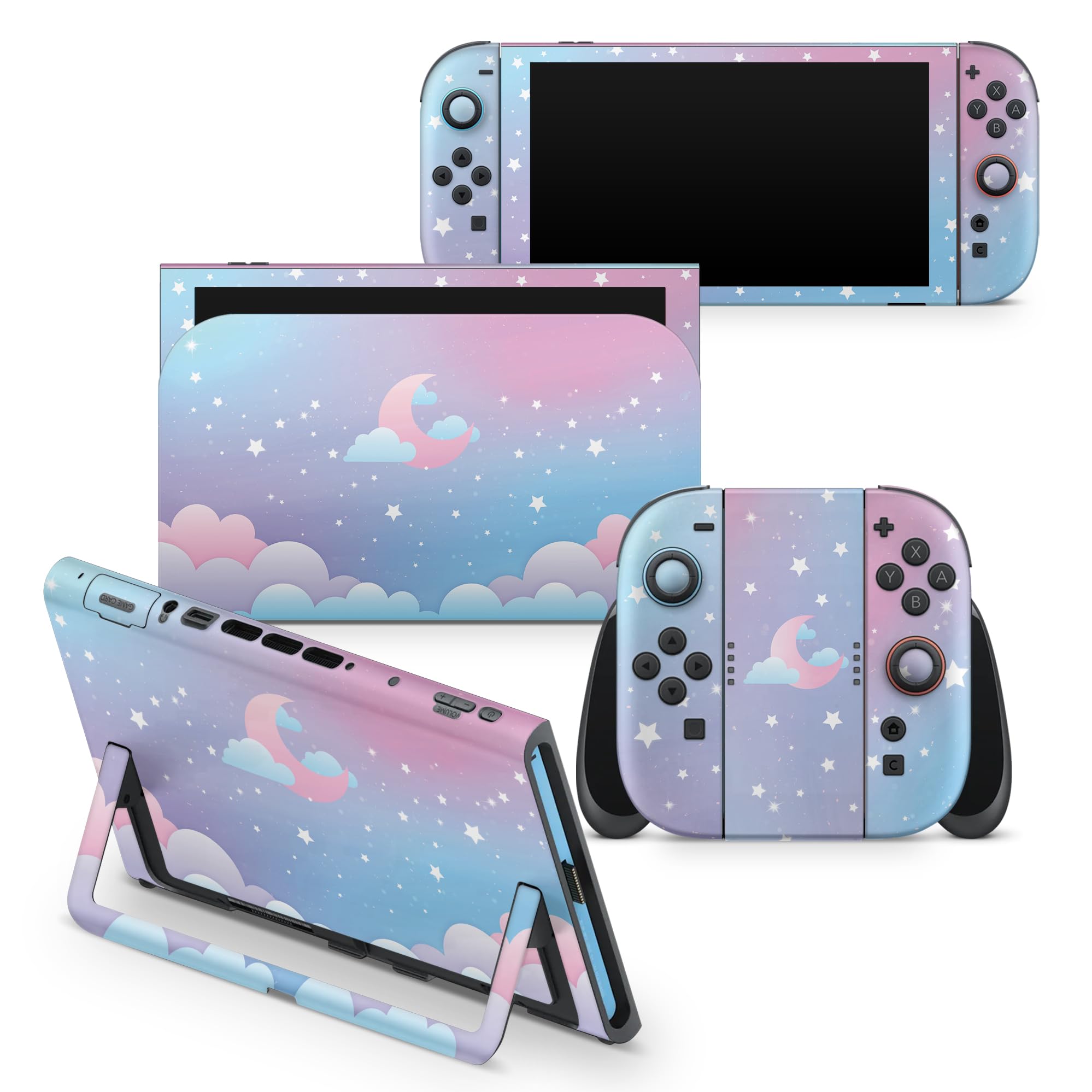 Amazon.com: Tacky Design Clouds Skin Compatible with Nintendo