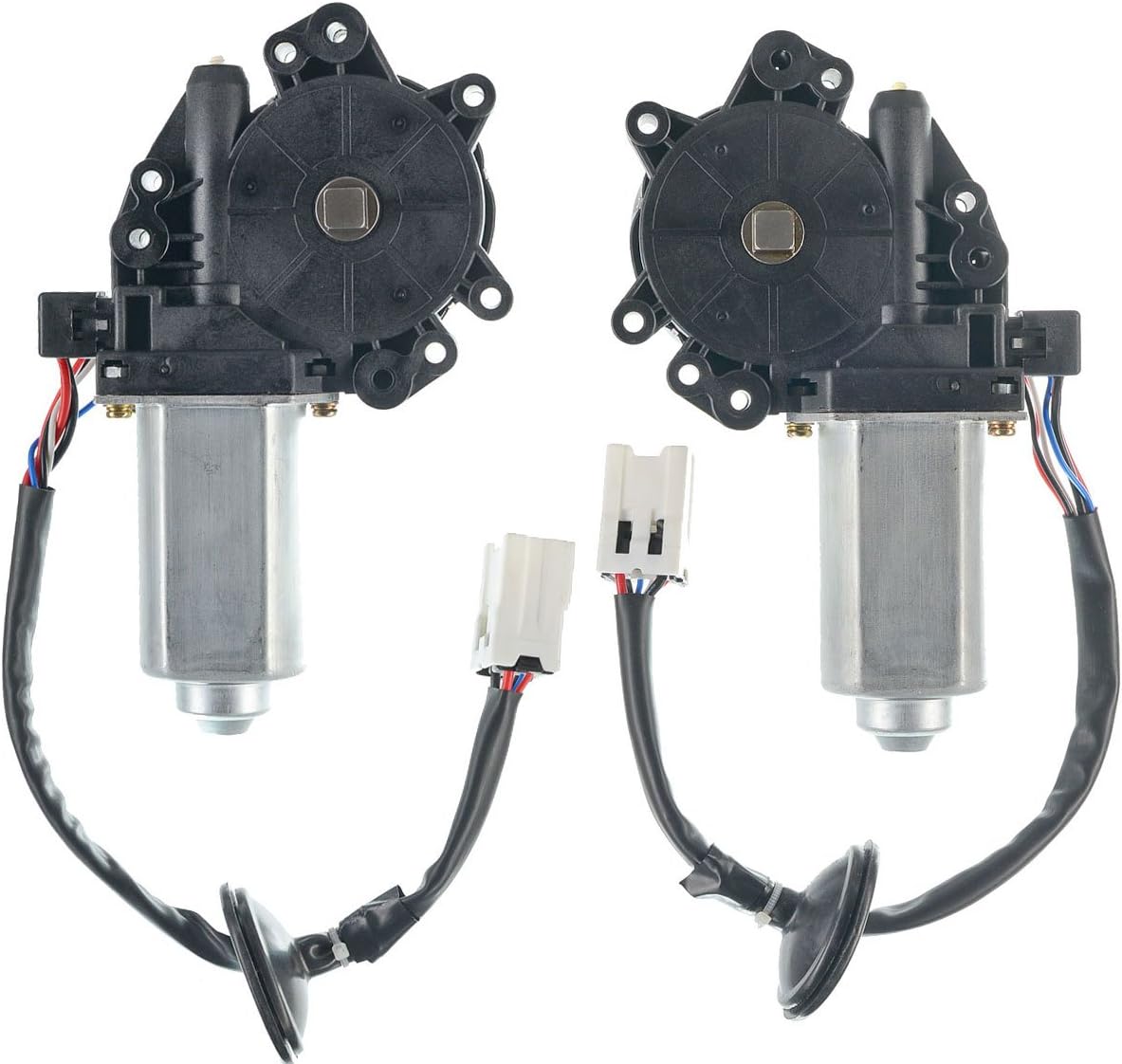 A-Premium Front Left Power Window Lift Motor Compatible with Nissan Maxima 2004 2005 2006 2007 2008 Sedan, Driver Side, with Anti-Clip Function, Replace# 807317Y000