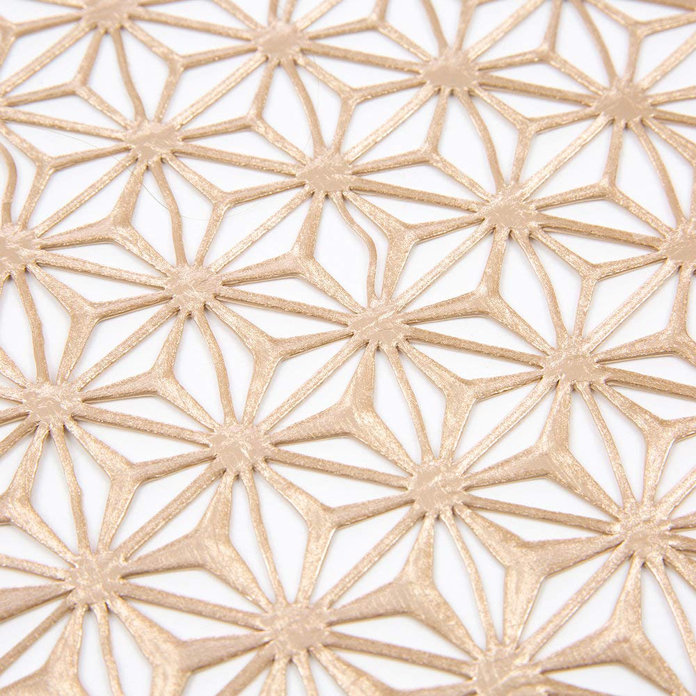 Chilewich 100488-002 Kaleidoscope Round Placemat, 36cm, Pink