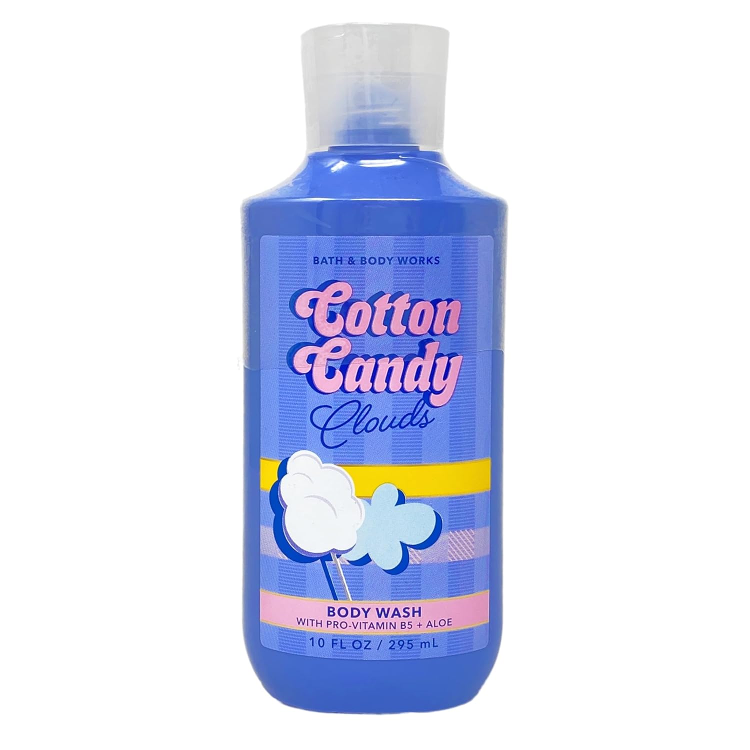 Bath & Body Works Cotton Candy Clouds Trio Gift Set - Body Cream, Fragrance Mist and Body Wash - with a Himalayan Salts Springs Bar Soap - Full Size - Image 4